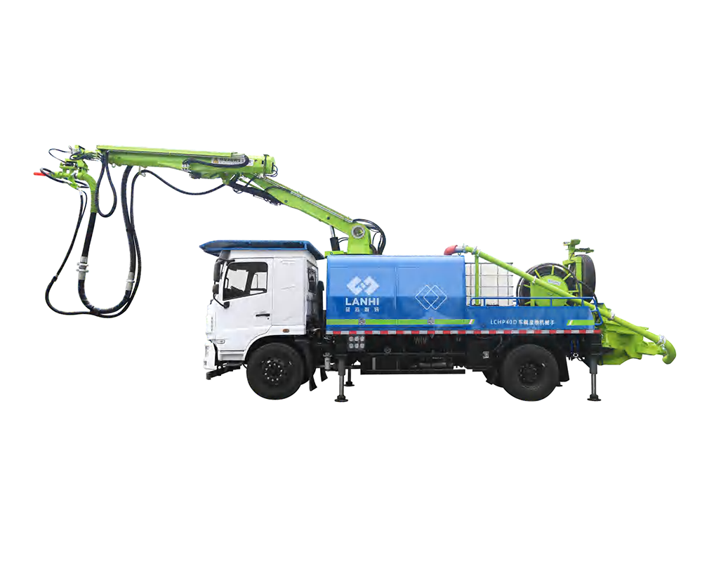 車(chē)載濕噴機(jī)械手LCHP40D