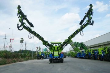 隧道先鋒！藍(lán)海LZ212A雙臂鑿巖臺(tái)車(chē)